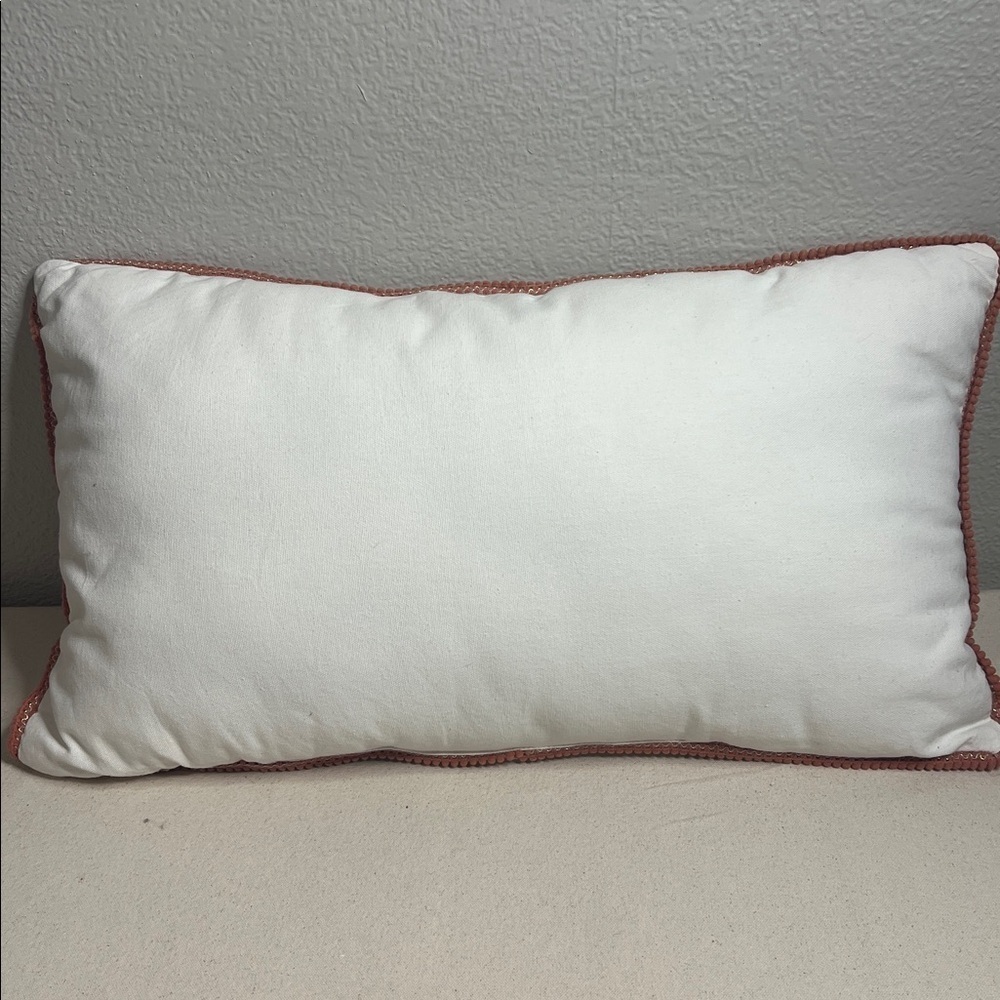 Easter “Every Bunny Welcome” Decorative Pillow – 13x23 - Picture 4 of 5
